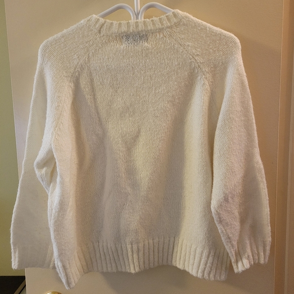 Old Navy Sweater S Petite Cream - Picture 4 of 6